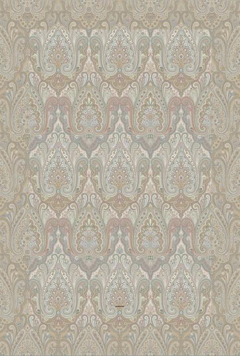 Bassetti ISOLABELLA plaid van 100% katoen in de kleur beige 41, afmetingen: 270x250 cm - 9330149 (250 x 270 cm)