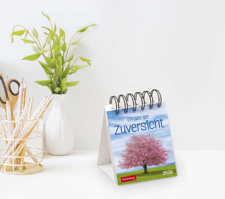 Actual product image Harenberg Ein Jahr der Zuversicht Mini-Geschenkkalender 2026 (Hardcover, German)