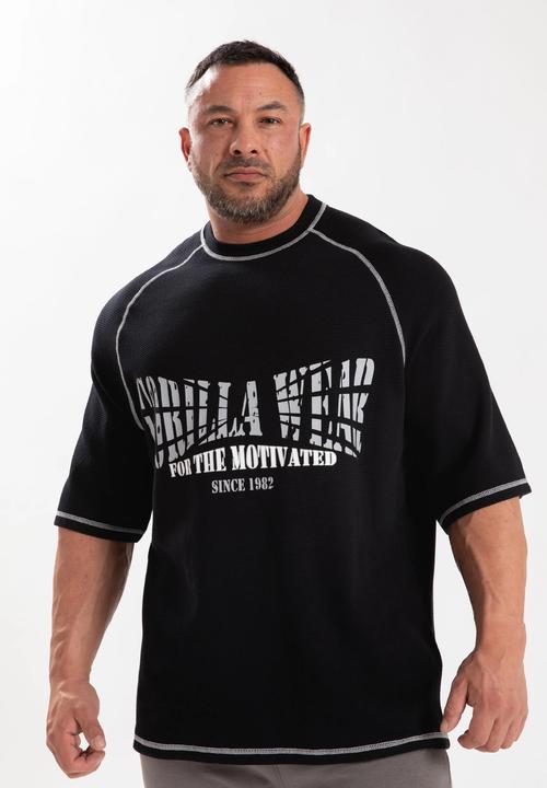 Immagine prodotto Gorilla Wear Finley Oversize T-Shirt - Schwarz / Grau (S)