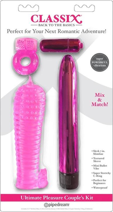 Produktbild Pipedream Classix - Ultimate Pleasure Couples Kit, Pink