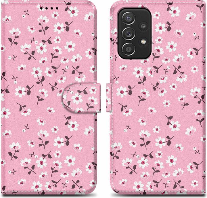Produktbild Cadorabo Book Hülle mit Print (Samsung Galaxy A52, Samsung Galaxy A52 5G, Samsung Galaxy A52s 5G)