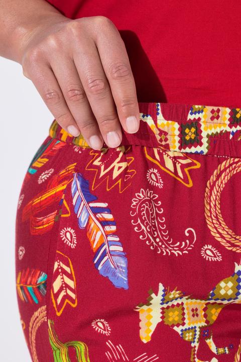 Immagine prodotto Angel of Style Pantaloni con taglio della gamba ampio e dritto e fantasia in stile western (46)