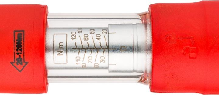 Immagine prodotto HAZET Chiave dinamometrica ∙ con isolamento di protezione 5109KV ∙ Nm min-max: 5 - 25 Nm ∙ Tolleran… (3/8", 5 Nm, 25 Nm)