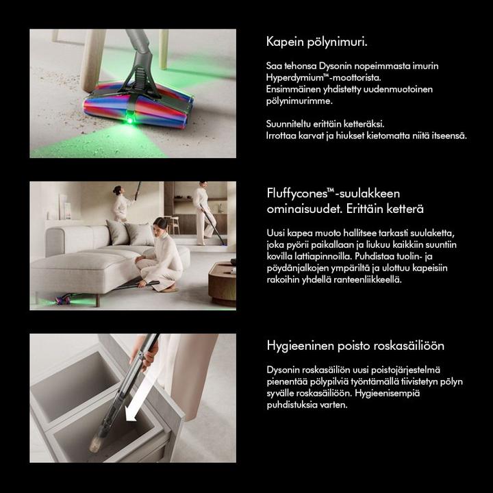 Actual product image Dyson PencilVac Fluffycones