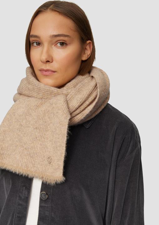 Immagine prodotto s.Oliver Tuch Strickschal mit Fransen und Logo-Ring