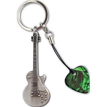 Grover Allman, Portachiavi, GA Les Paul(TM) Portachiavi in metallo, Argento