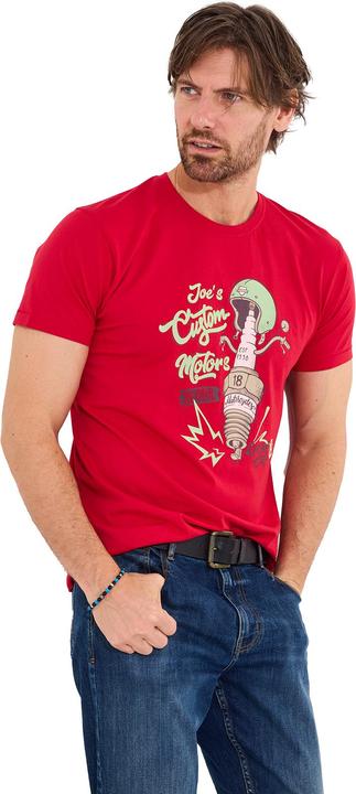 Actual product image Joe Browns Motors Helmet & Engine Graphic T-Shirt (S)