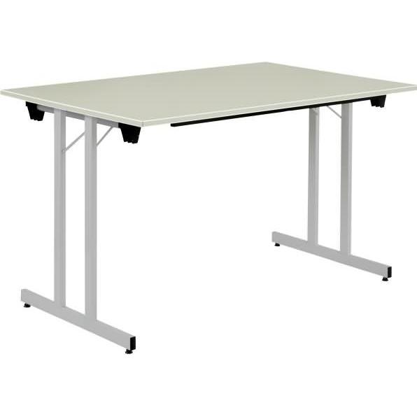 Bisley, Schreibtisch, Klapptisch rechteckig mit Einrastfunktion Gestell aus Stahl H 740 x B...