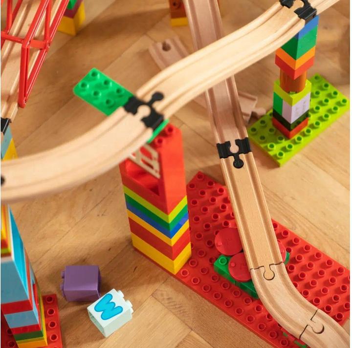 Produktbild Toy2 Track connectors Eisenbahn Builder Set small