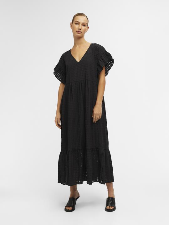 Produktbild Object Strukturiert Midikleid (36)
