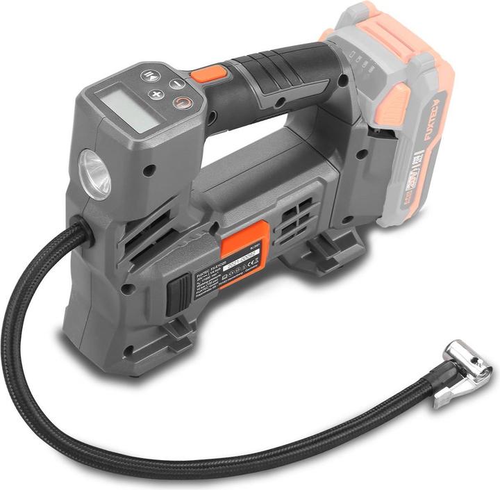 Actual product image Fuxtec 20V Battery Compressor FX-E1CI20 without battery pack, without charger