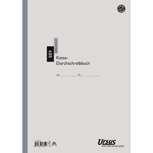 Produktbild Kassenbuch Ursus Bruttomethode 889 Liniert DIN A4 (50 x)