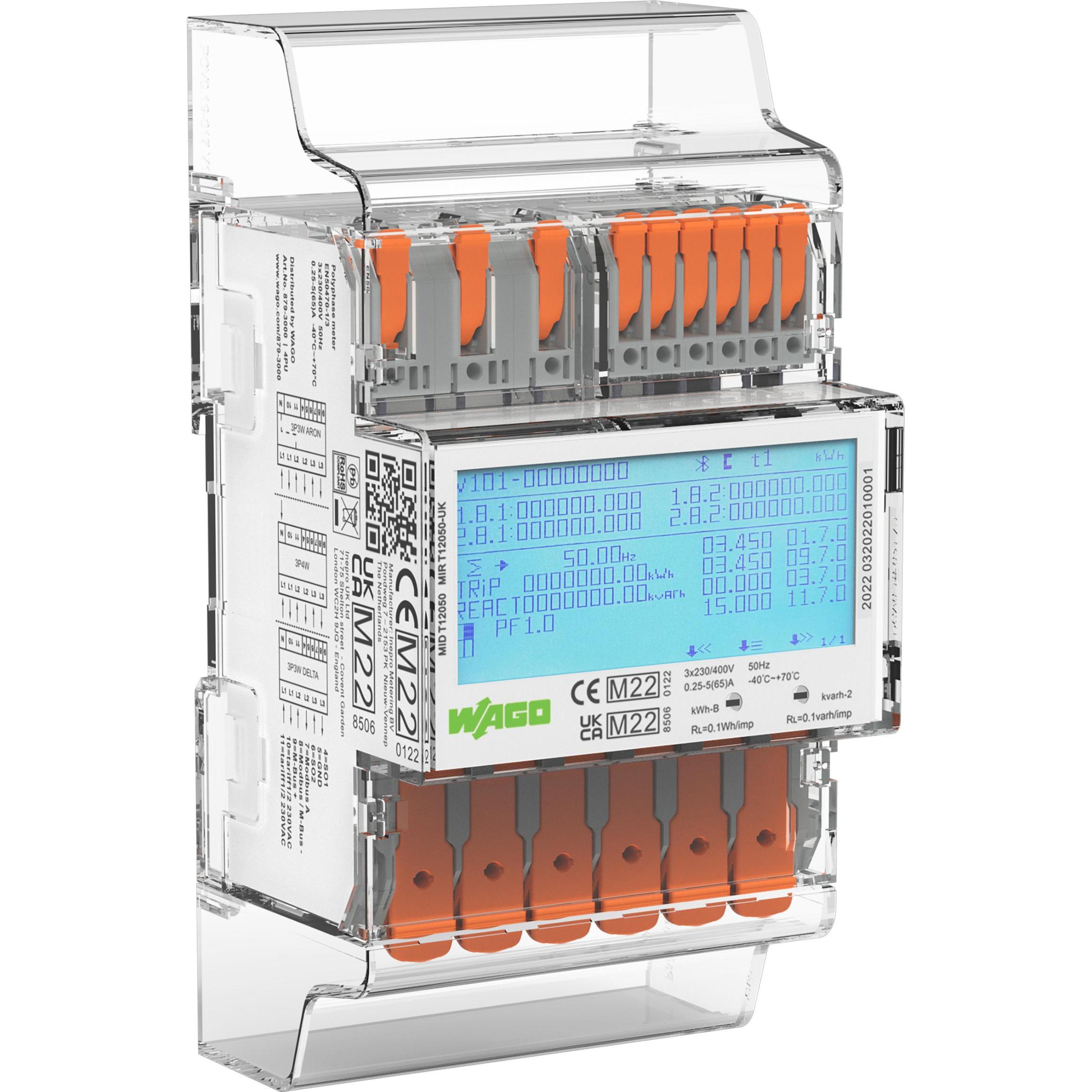 Wago, Energiemessgerät, Energieverbrauchszähler