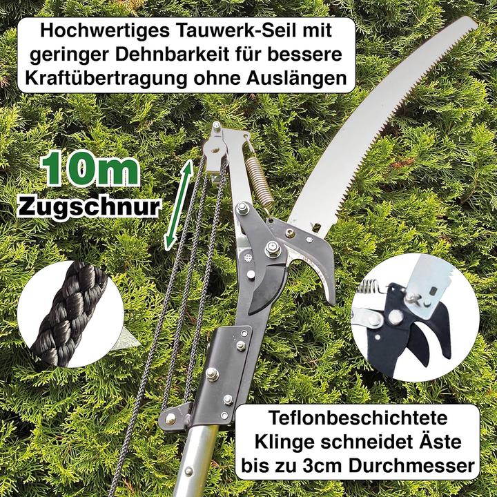 Produktbild FenWi Raupenschere fuer Baumschnitt 10m Zugschnur