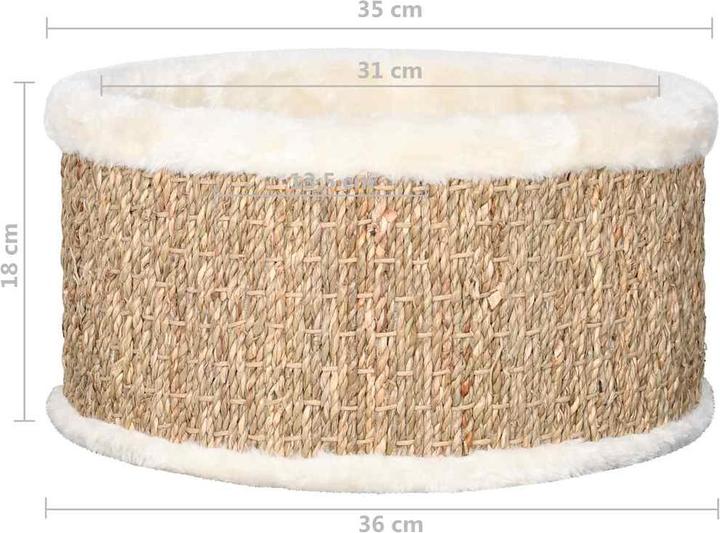 Immagine prodotto VidaXL Cestino per gatti (18 cm, Beige)