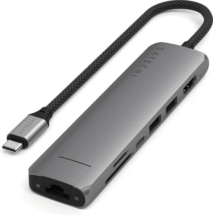 Actual product image Satechi Slim 7 (USB-C, 7 ports)