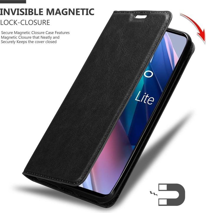 Produktbild Cadorabo Book Invis. Magnet Hülle (Oppo Find X3 Lite)