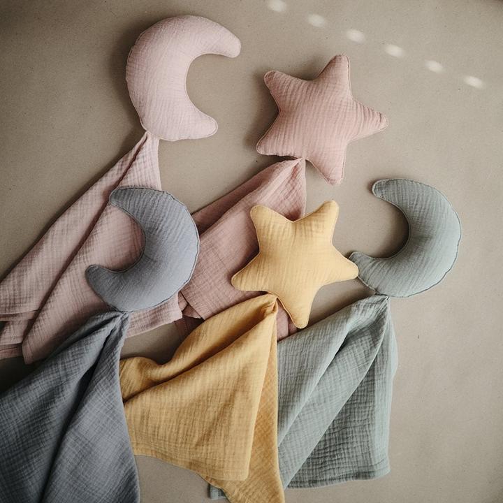 Image du produit Mushie Doudou Lovey Moon Primerose