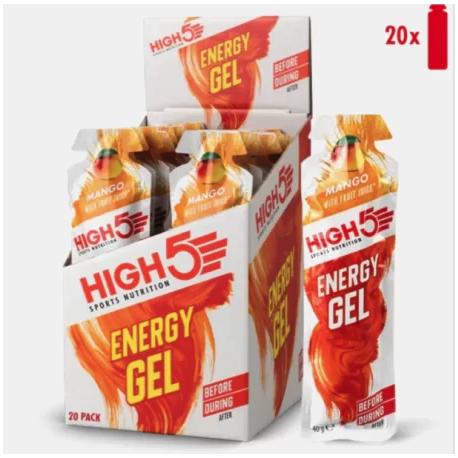 Actual product image High5 Energy Gel (Fruit mix, 20 pcs., 800 g)