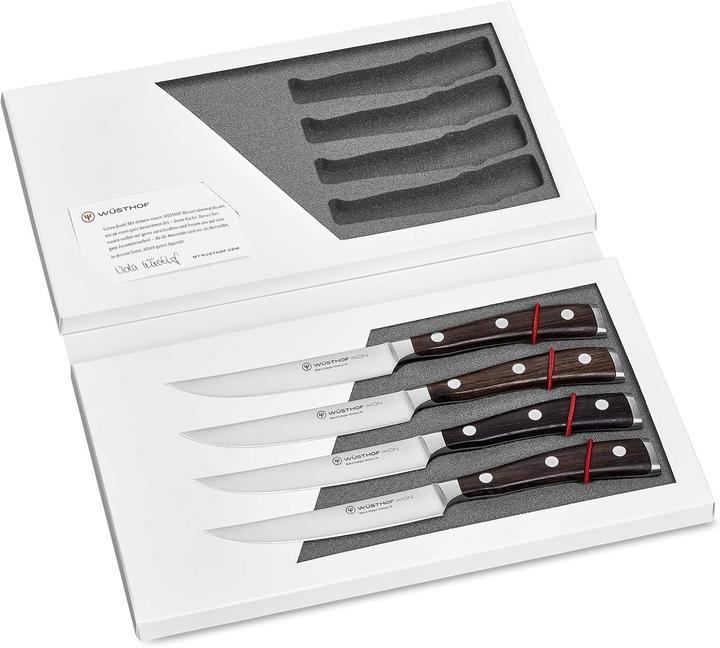 Immagine prodotto Wüsthof Set di coltelli da bistecca Ikon (4 pz., Coltello)