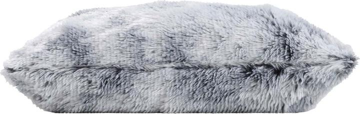 Produktbild Douceur D'intérieur Flauschiges Dekokissen 45x45 cm - Traumhaft weicher Kissenbezug in Fell-Optik, Graues Kunstfell (45 x 45 cm)