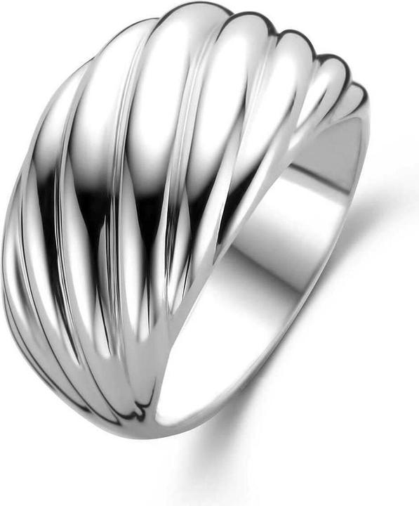 Produktbild Ti Sento Milano Ring mit Linien 12238SI (56, 925 Silber)