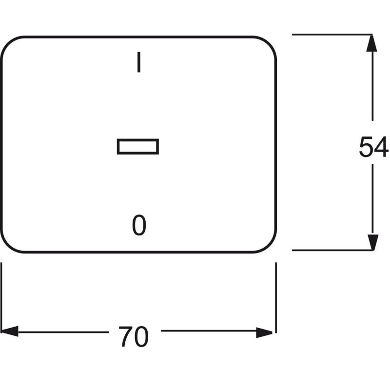 Thumbnail - Busch-Jaeger, Zubehör Schalterprogramm, Wippe mit Aufdruck mit kleiner roter 2CKA001751A2557