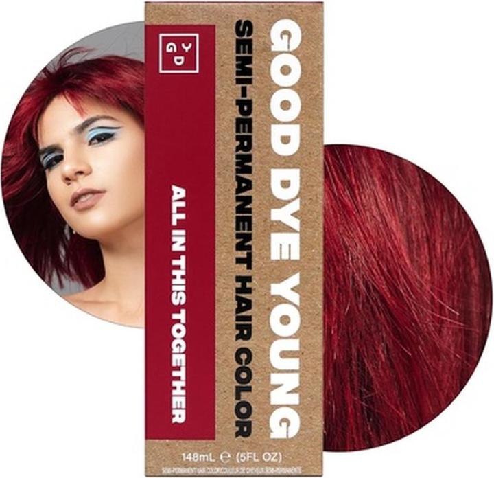 Good Dye Young Semi-Permanente vegane und grausamkeitsfreie rote Haarfarbe