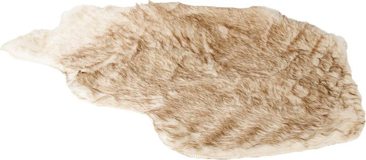 Produktbild H & S Collection Dekoteppich, Kunstfell-Teppich, 60 x 90 cm, beige (60 x 90 cm)