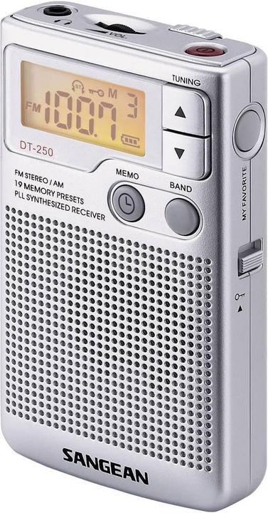 Actual product image Sangean Dt-250 (FM, AM, MW)