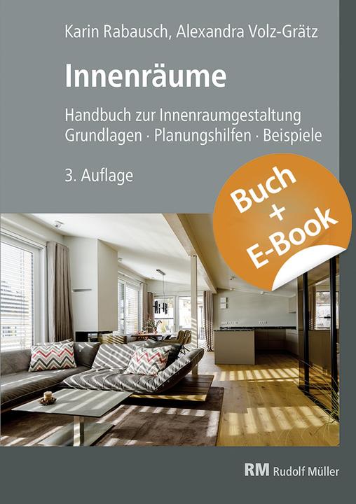 Produktbild Innenräume - mit E-Book (PDF) (Deutsch, Alexandra Volz-Grätz, Karin Rabausch, 2023)