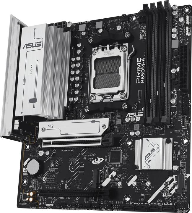 Productafbeelding ASUS PRIME B850M-A-CSM (AM5, AMD B850, mATX)