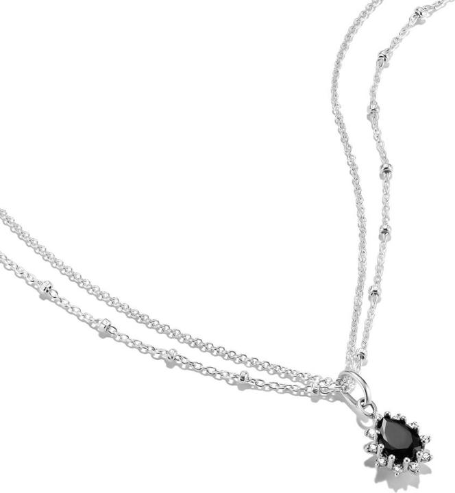 Image du produit Thomas Sabo Halskette True Romance Schwarzer Stein Silber (Argent 925, 40 - 45 cm)