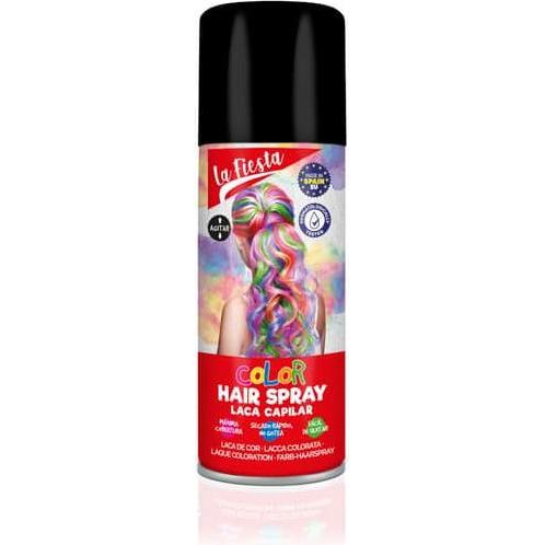 La Fiesta Farb-Haarspray - 125 ml - - Farbe schwarz