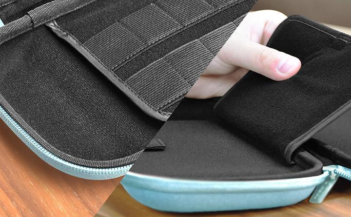 Productafbeelding HORI SWITCH 2/SWITCH Custodia Tough Pouch Slim Azzurro (Switch 2)