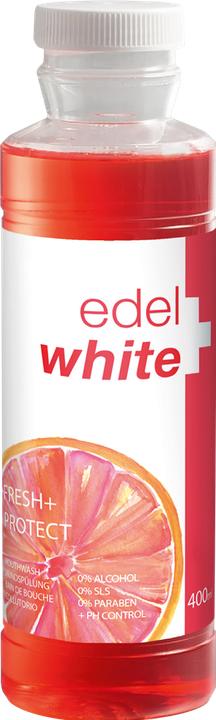 Produktbild Edel + White Fresh&Protect Mundspülung 400ml (400 ml, Mundspülung)