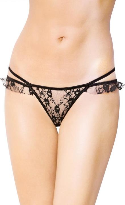 Produktbild Softline String ouvert in schwarz (S, M)