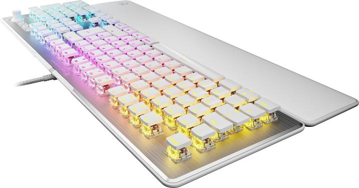 Actual product image Turtle Beach - Clavier de jeu mécanique RGB Filaire Vulcan II Blanc - Disposition Azerty FR (FR, Cable)