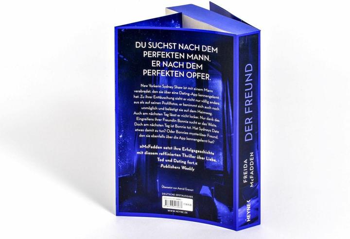 Immagine prodotto Der Freund - Ist er dein Traumpartner oder dein Killer? (Tedesco, Freida McFadden, 2025)