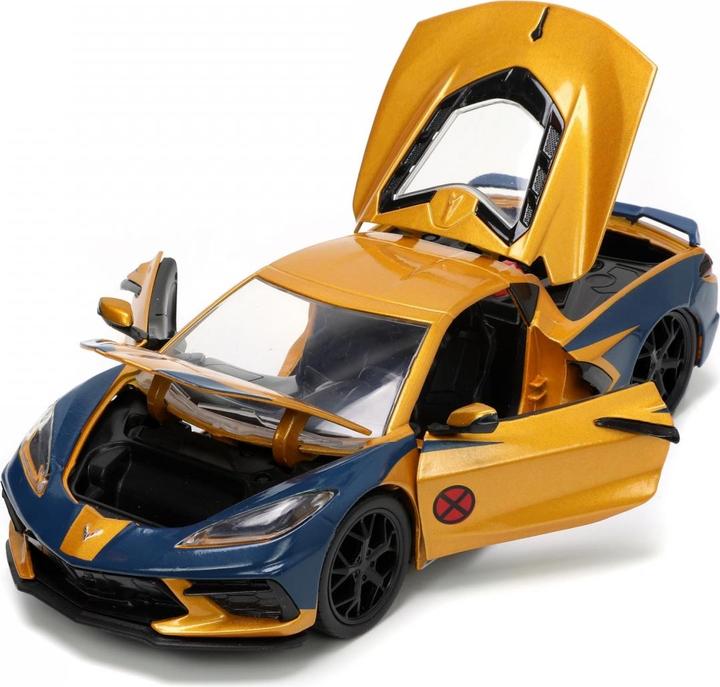 Image du produit Jada Marvel X-Men Wolverin Chevy Corvette