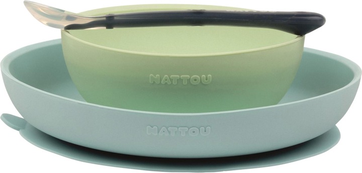 Produktbild Nattou SILIKON Esslernset 3-teilig