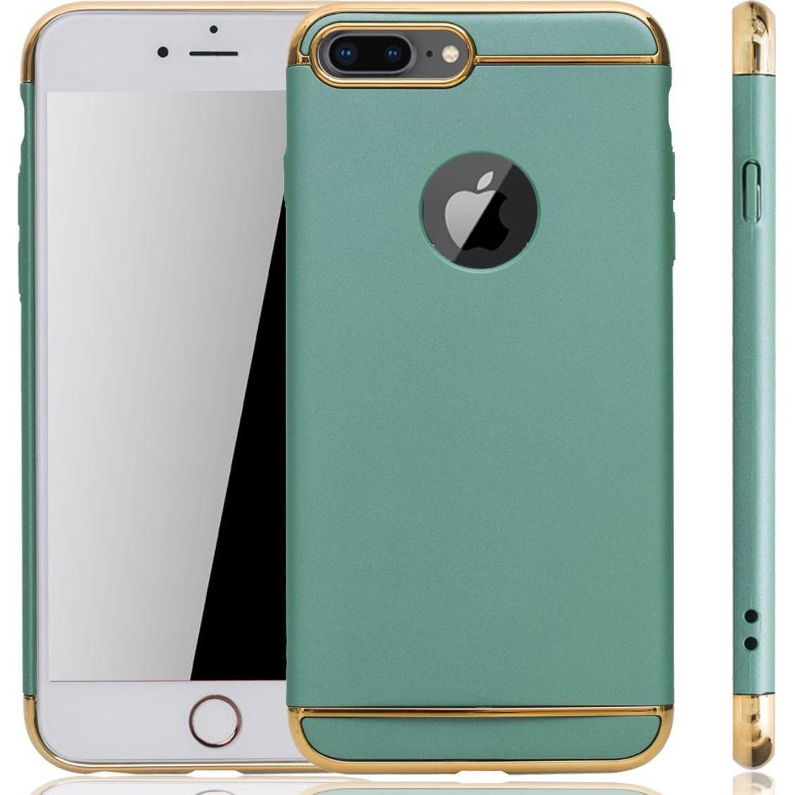 König Design Apple iPhone 7 Hülle Case Handy Cover Schutz Tasche Schutzhülle Etui Bumper Grün (Apple iPhone 7), Smartpho...