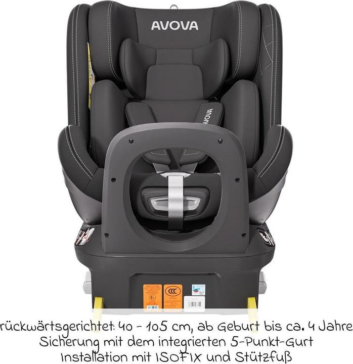 Produktbild Avova Swan-Fix I-Size Reboard Kindersitz (Reboarder)