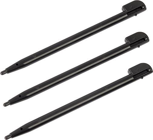 Actual product image Nintendo DSi 3-pack replacement pens, black, Dsi