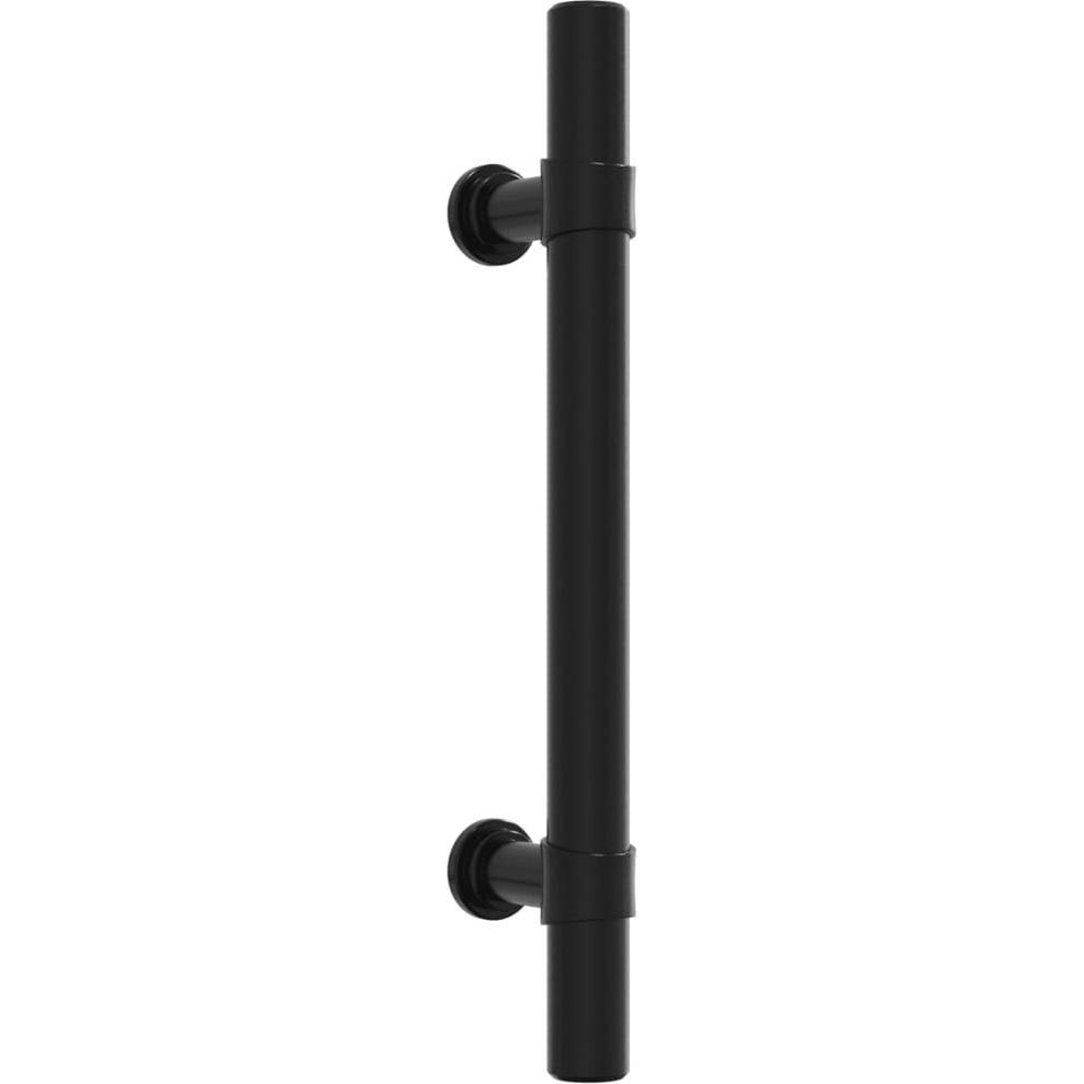 VidaXL, Möbelgriff, Möbelgriffe 10 Stk. Schwarz 96 mm Edelstahl,Farbe