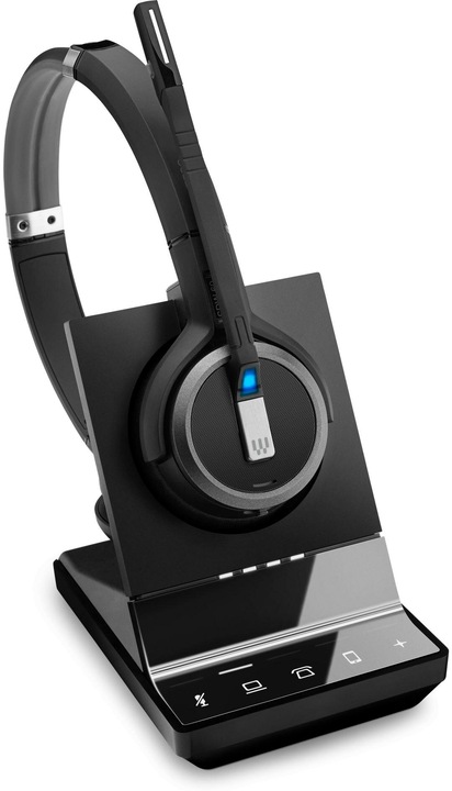 Actual product image EPOS IMPACT SDW 5066 EU/UK/AUS Stereo DECT GAP Headset for desk phone PC and mobile phone USB Blue (Wireless, USB-A)