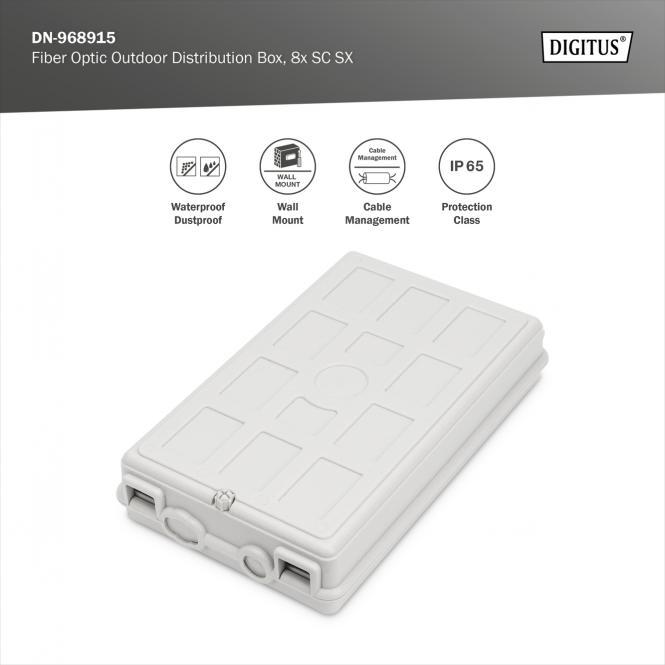 Actual product image Digitus FO distribution box SC Simpl.