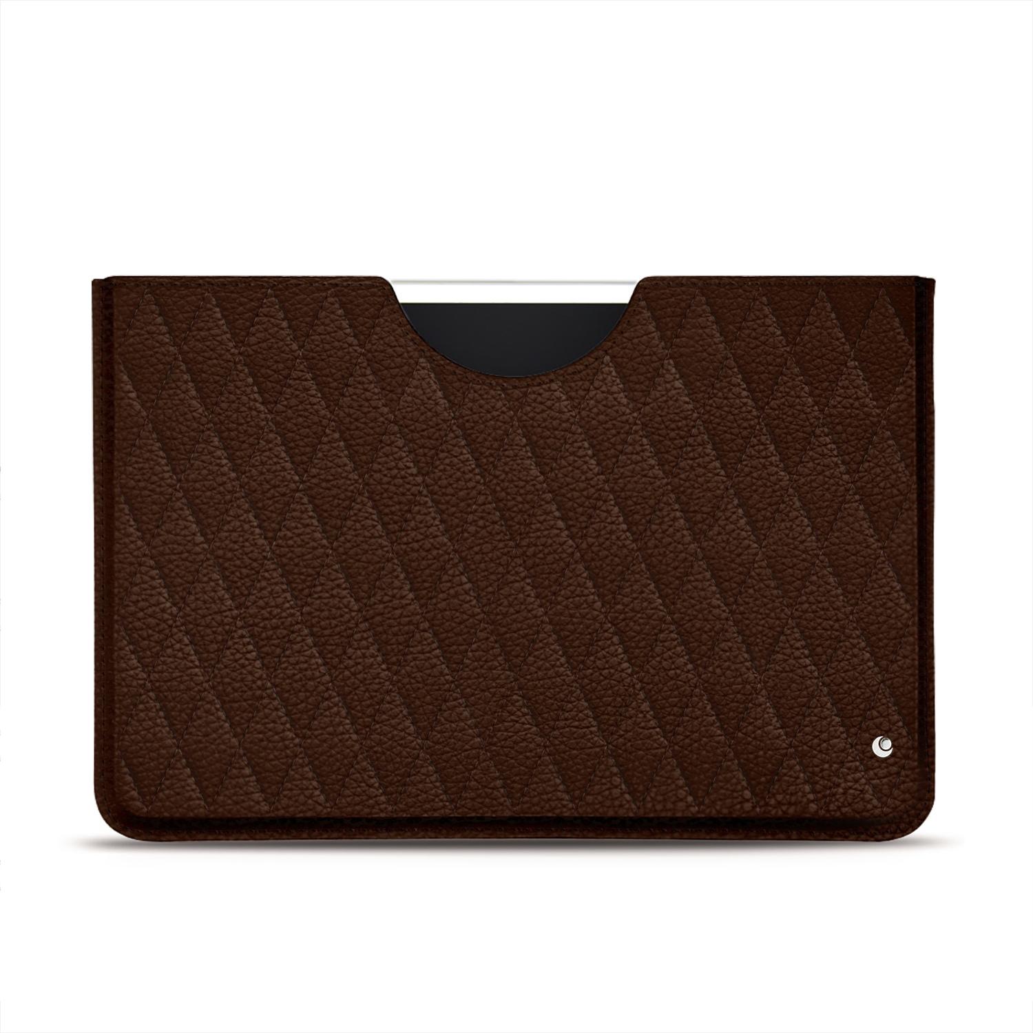 Noreve Lederschutzhülle (iPad Pro 12.9), Tablet Hülle, Braun