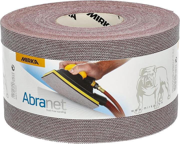 Image du produit Mirka Rouleau abrasif en maille pour ponçage professionnel sans poussière (P80)