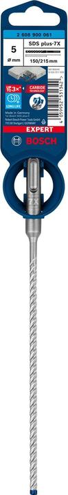 Immagine prodotto Bosch Professional Zubehör Trapano a percussione Expert SDS plus-7X, 5 x 150 x 215 mm (5,0 millimetri)